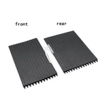2X Console Cup Holder Roller Blind Cover Tray for BMW X5 X6 E70 E71 (2007–2014)