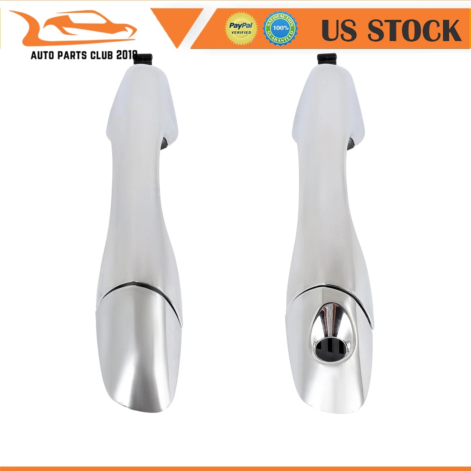 Set of 2 Chrome Exterior Door Handles for Kia Sorento (2016–2020)