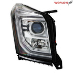 HID LED DRL Projector Headlight Set for GMC Yukon XL (2015–2020)
