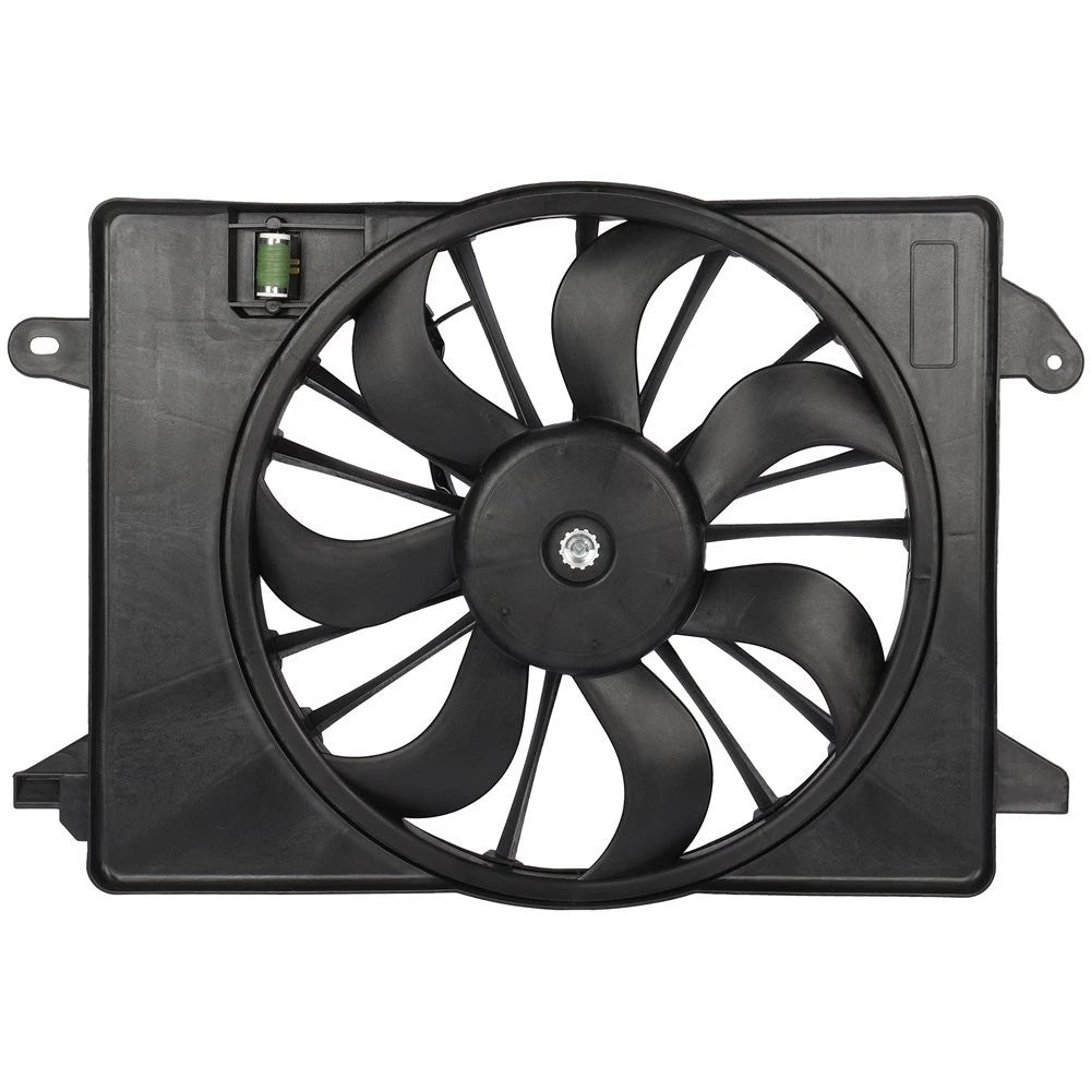 Electric AC Condenser Cooling Fan Kit for Chrysler 300 Dodge Challenger (2011–2019)