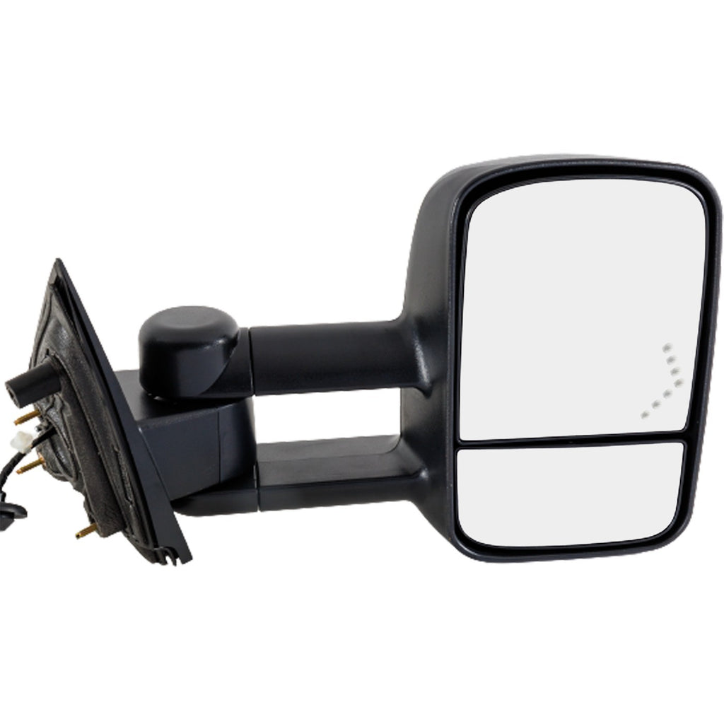 Power Towing Mirror for Chevrolet Silverado 1500 (2014–2018) Right Manual Fold