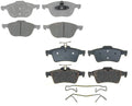 Set of 4 Ceramic Brake Pads for Ford Escape (2013–2016) FWD