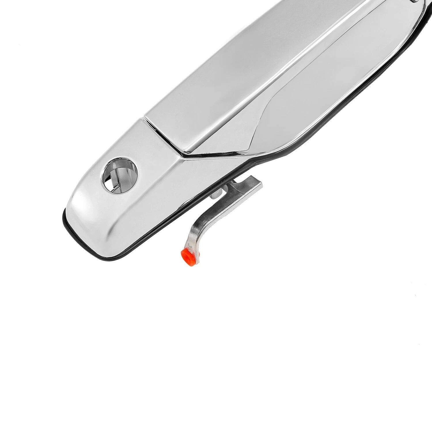 Chrome Door Handle Front Left for Chevy Silverado GMC Sierra (2007-2013)