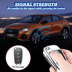 Soft TPU Anti-Scratch Key Fob Cover for Audi (2010-2024)