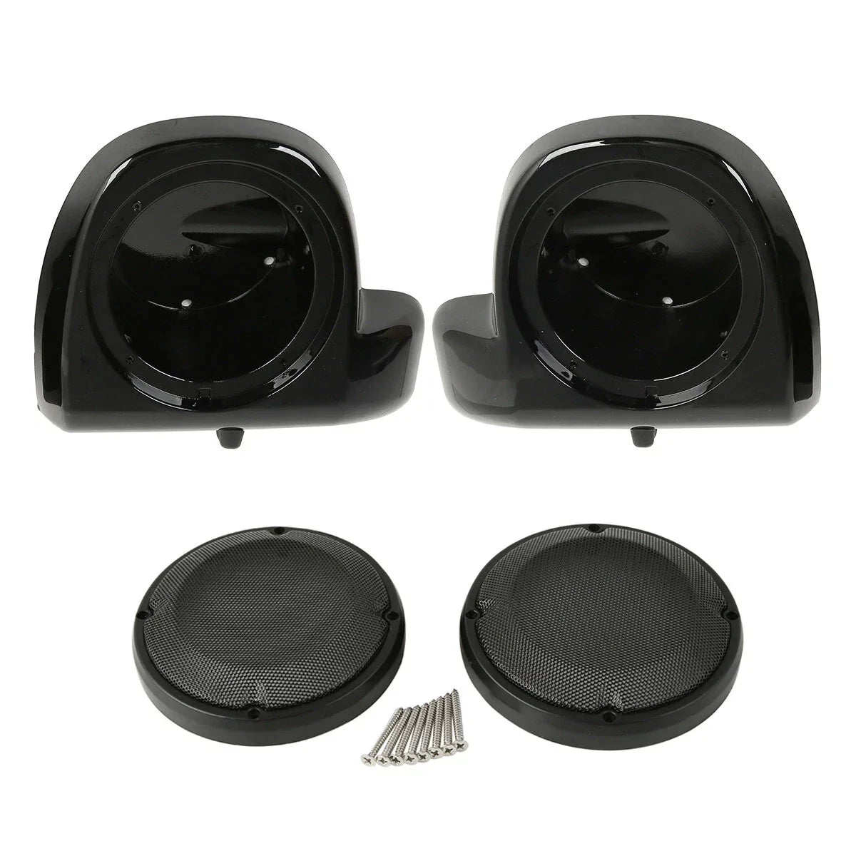 6.5" Lower Vented Fairing Speaker Pods for Harley Touring (2014 - 2024)