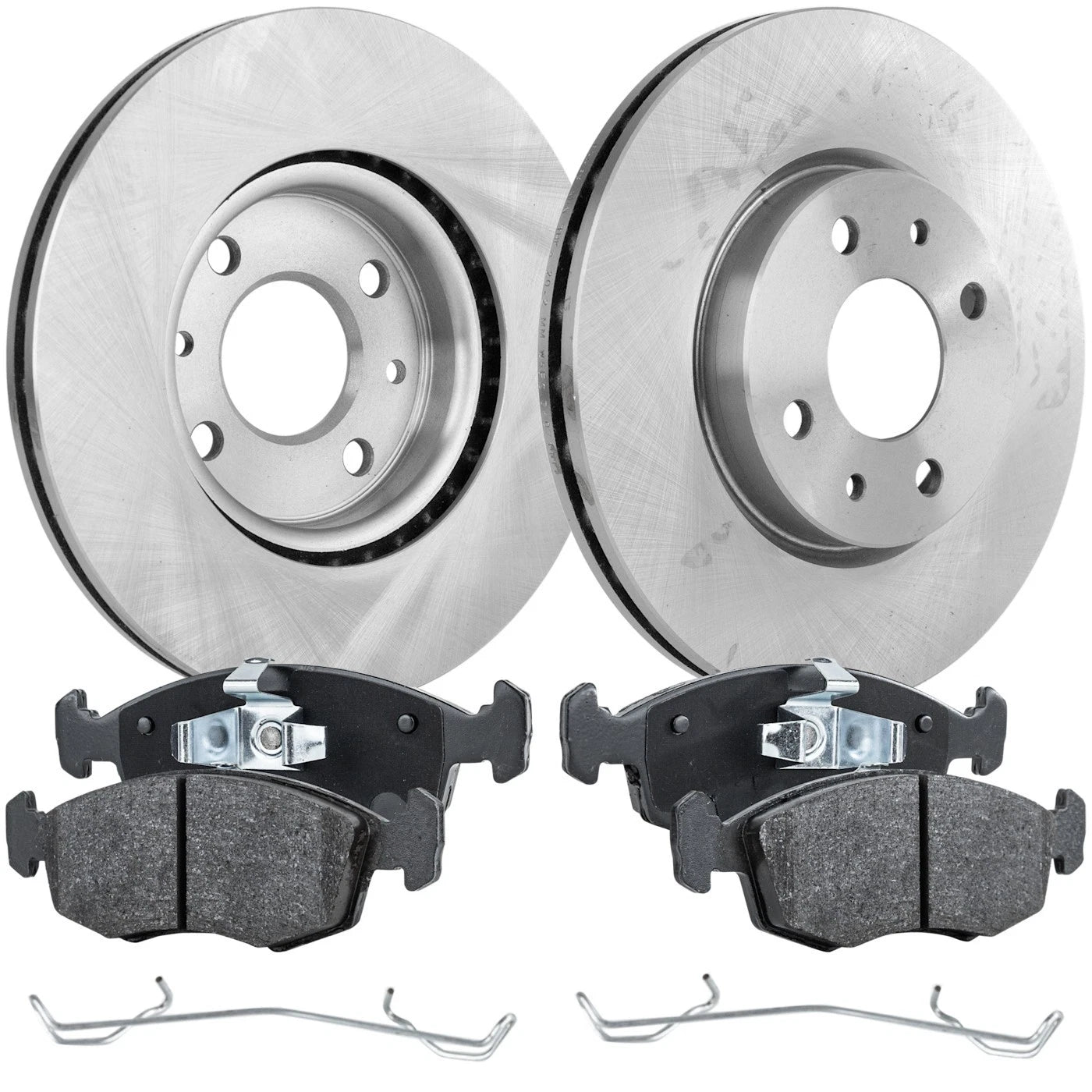 Brake Disc and Pad Kit for Fiat 500 (2012–2017)