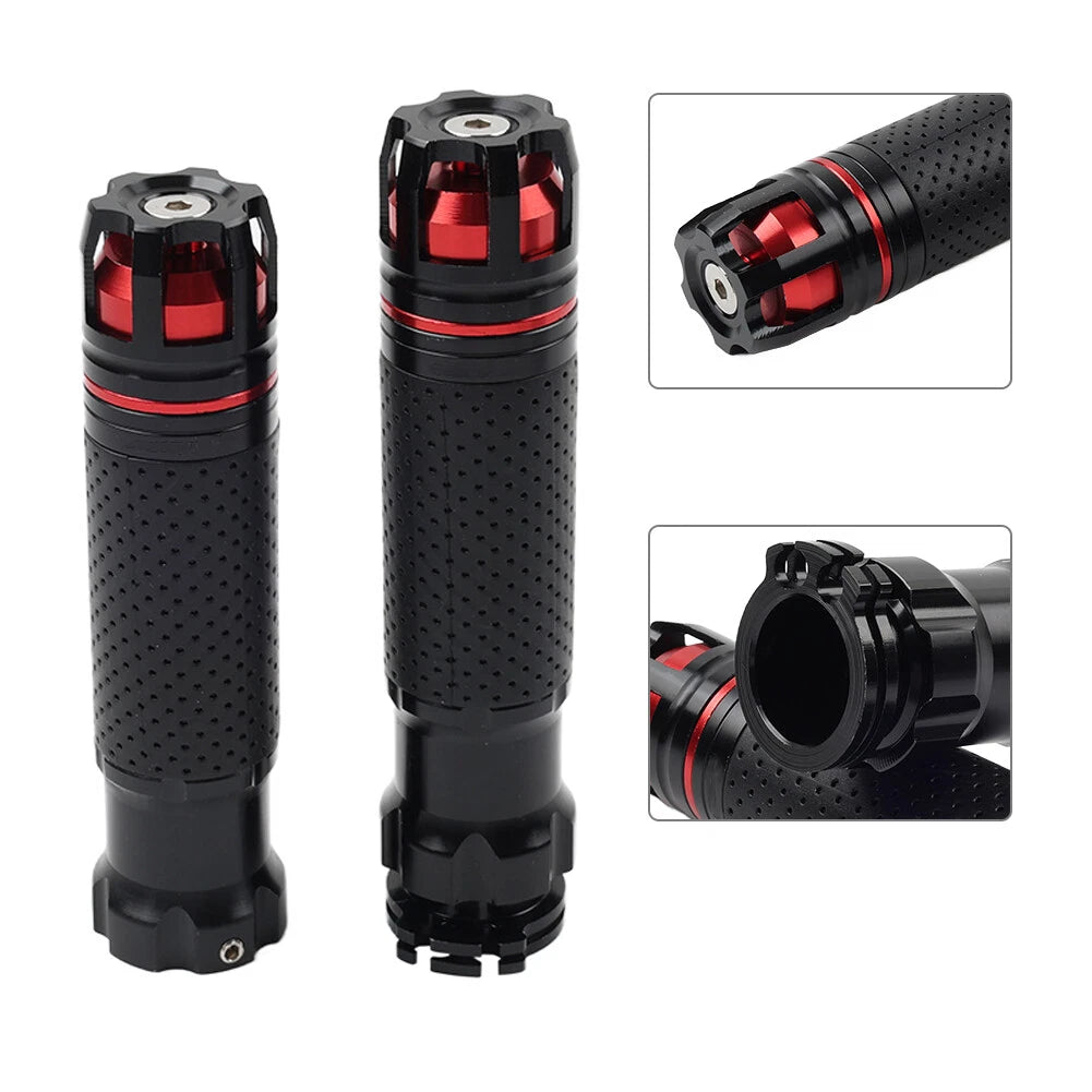 22mm Handle Bar Hand Grips for Honda, Suzuki, Yamaha, Kawasaki (All Years)