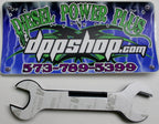 Busted Knuckle Garage Emblem 3M Sticker Decal for Tool Box (Chrome)