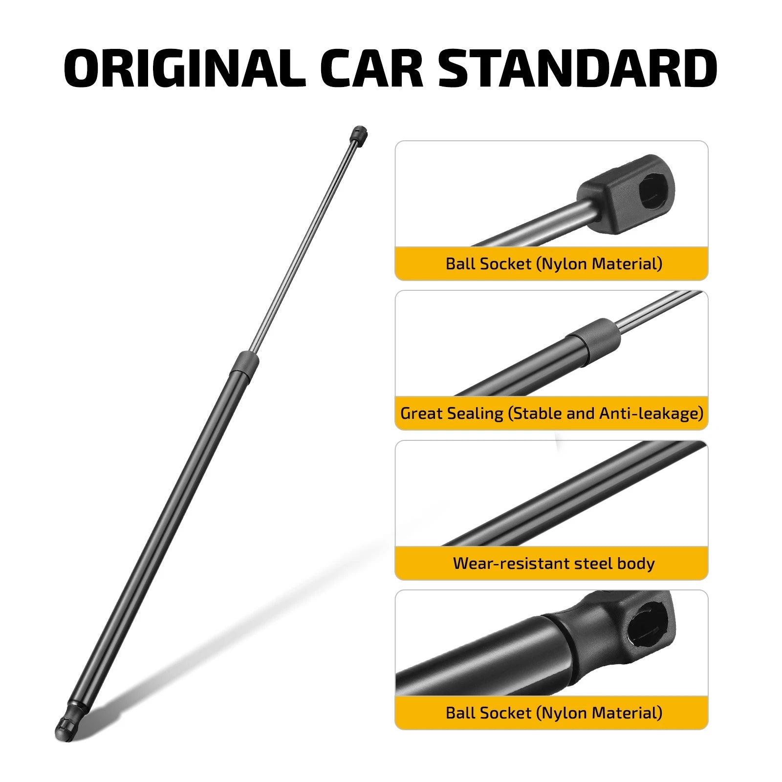Gas Shock Strut 36in 60Lb for Truck Tonneau Cover Bed (ML2460)