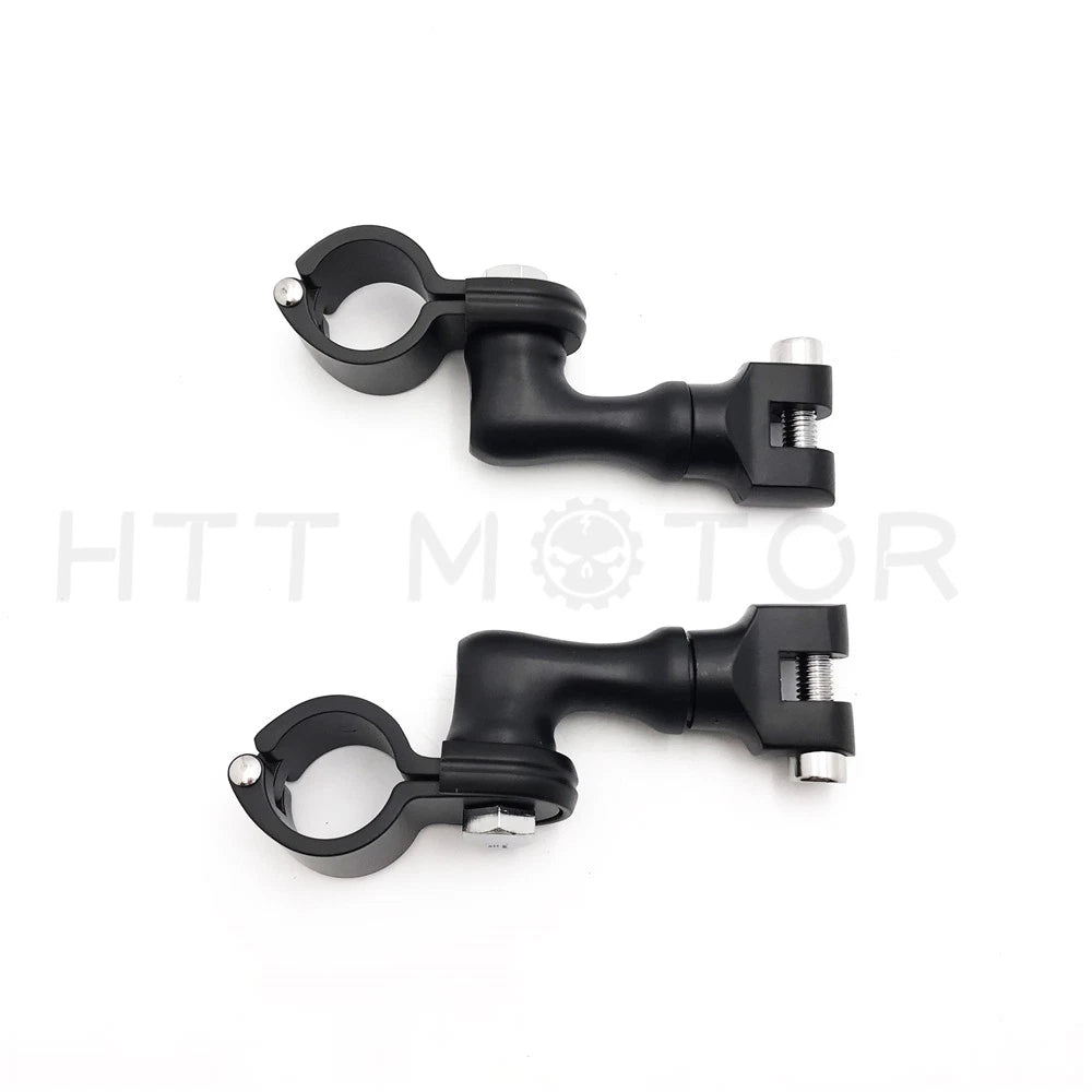 Foot Peg Clamp Male Mount for Harley Honda Kawasaki Suzuki Yamaha (All Years)