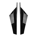 2X Window Spoiler Side Wing Trim Cover for Volkswagen (2020–2021) Glossy Black