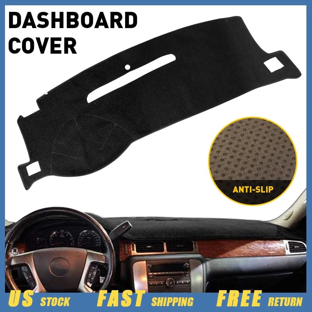 Dash Cover Mat for Chevy Silverado 1500 2500 Tahoe (2001–2006) EV