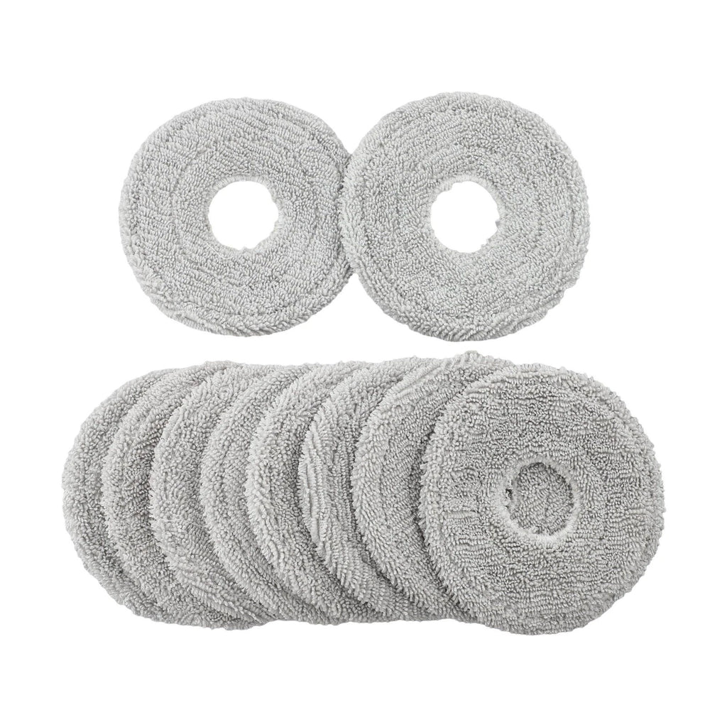 Pack of 10 Washable Mop Cloths for Conga X70 (2019–2023) Microfiber