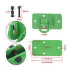 2 Pack Grade 70 Tractor Bucket Hooks with Tie Down Ring for Tractor