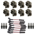 Set of 8 Ignition Wires & 8 Spark Plugs for Chevy Corvette (2003)