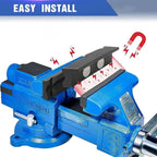 Aluminum Vise Jaws for AN Fitting Adapter (101mm)