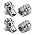 Set of 4 Pressure Washer Adapter Quick Connect 3/4" to 1/2" Fitting