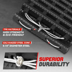 2X Sand Snow Recovery Traction Tracks Mats for Cars Trucks (10 Ton, 32")