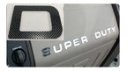 Dash Board Carbon Fiber Letter Inserts for Ford F250 Super Duty (2008–2016)