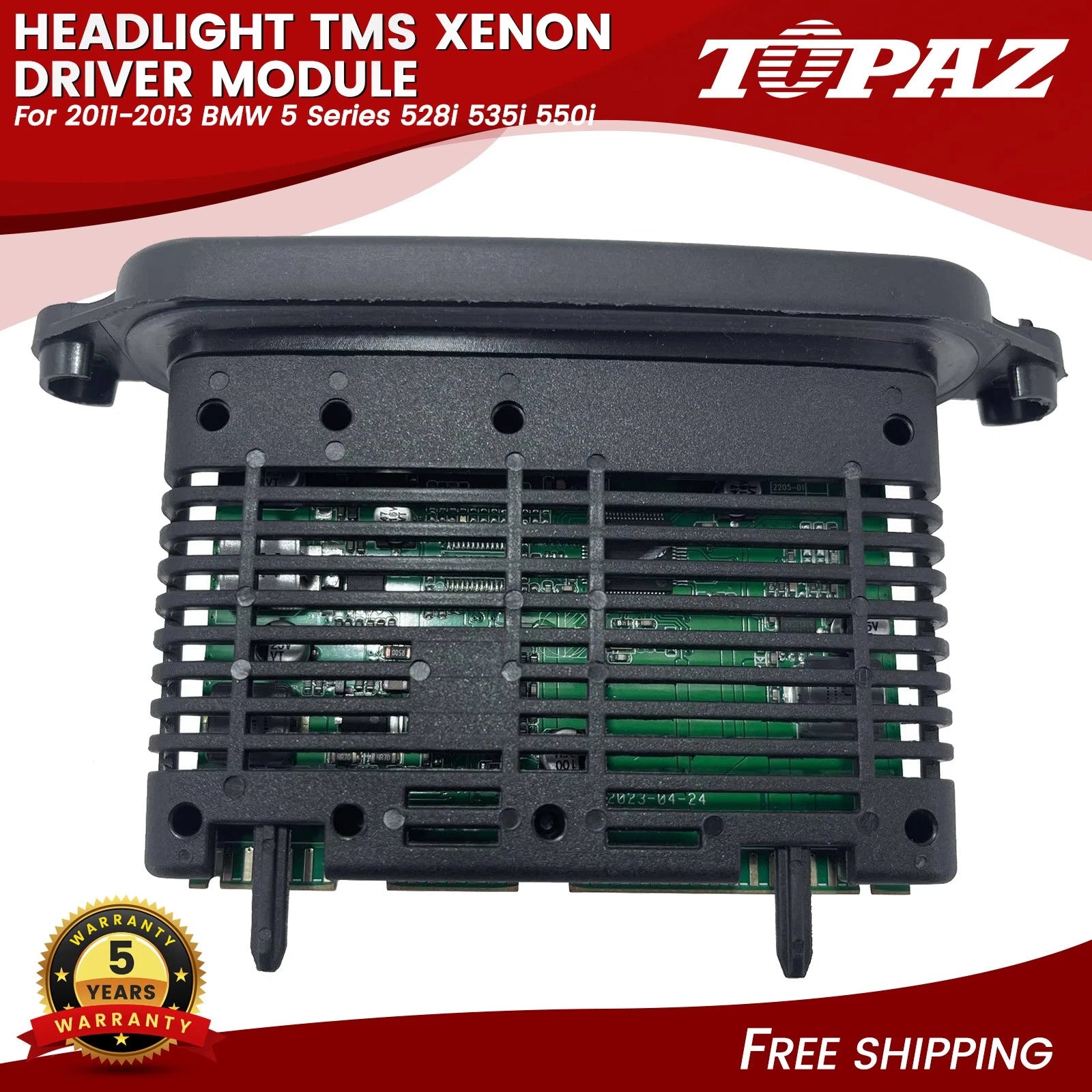 Xenon Headlight Driver Module for BMW 5 Series 528i 535i 550i (2011–2013)