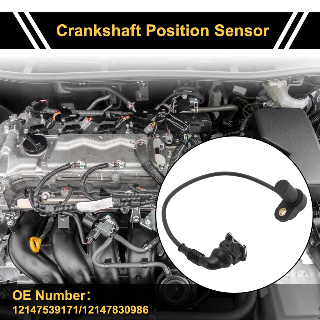 1 Pc Crankshaft Position Sensor No.12147539171 for BMW M3 Coupe (2000–2006)
