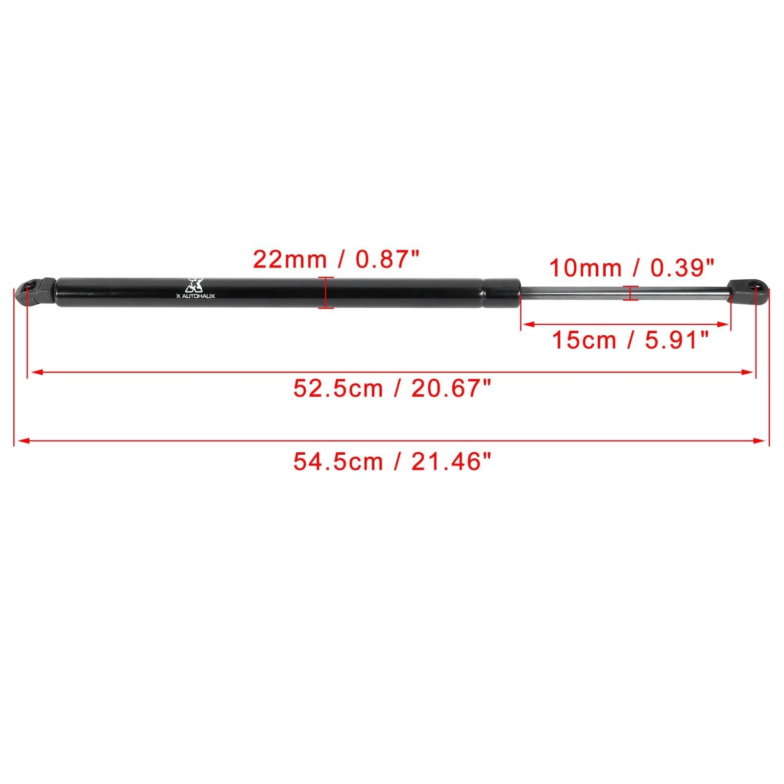 2X Rear Trunk Lift Supports Struts 55360915AA 713661 for Dodge Nitro (2007–2011)