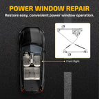 Window Regulator for Dodge Nitro (2007–2011) Rear Right with Motor