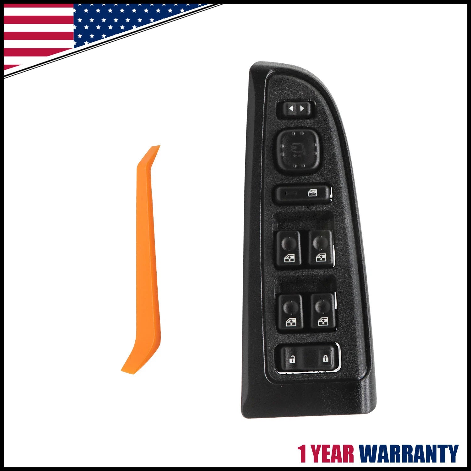 Driver Left Side Window Master Switch for Chevrolet Silverado 2003–2006