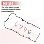 Set of 2 Engine Valve Cover Gaskets for Saab 9-3 (2003–2011) 90537687 5607942