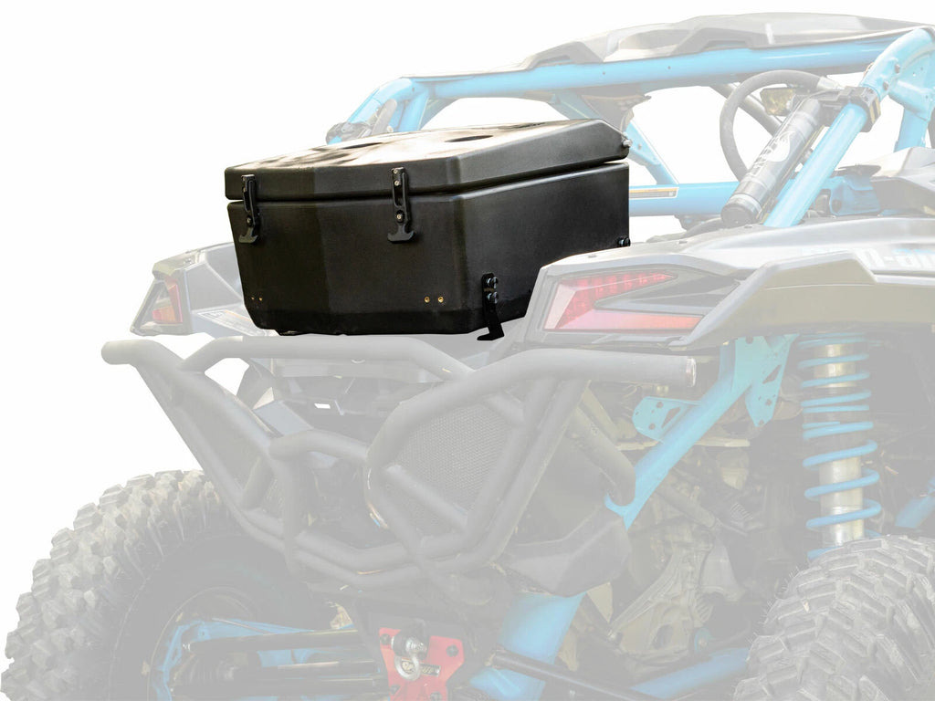 SuperATV Heavy Duty Rear Cargo Box for Can-Am Maverick X3 (2017–2023)