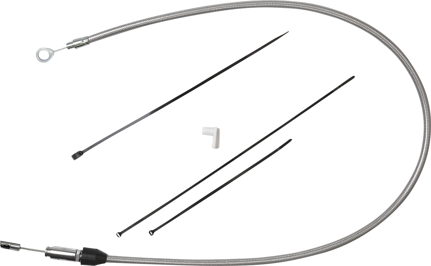 Quick Connect Clutch Cable for Harley Davidson 38" Stainless Steel