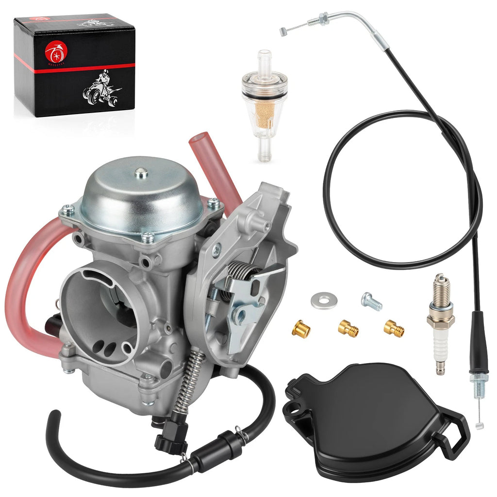Carburetor with Throttle Cable for Kawasaki Prairie 360 (2003–2013)
