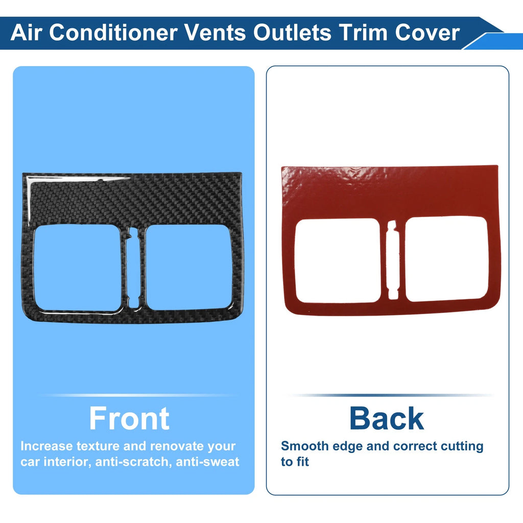 Air Condition Outlet Vent Trim Cover Frame for Toyota Camry (2012–2014) 1 Pair