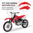 Fender Mud Guard Set for Honda CRF80F CRF100F (2004–2008)