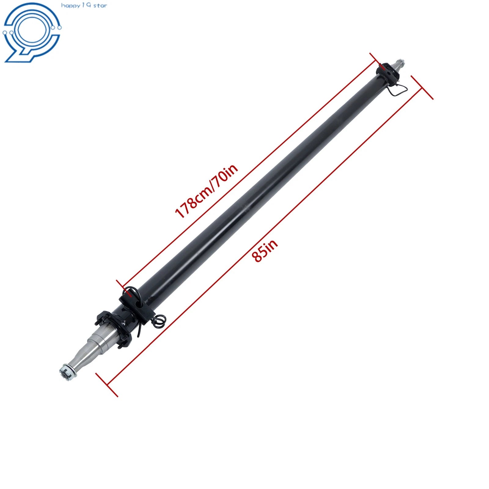 Trailer Axle Beam 6000lbs 85" Hub Face Idler 70" Spring Center