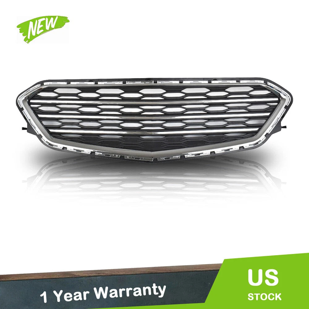 Front Lower Grille Bumper Assembly for Chevrolet Equinox (2016–2017) Chrome