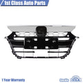 Front Black Chrome Bumper Grille for Honda Accord (2018–2019)