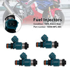 Set of 4 Fuel Injectors 16450-MFL-003 for Honda CBR1000RR (2008–2023), VFR1200F (2010–2017)