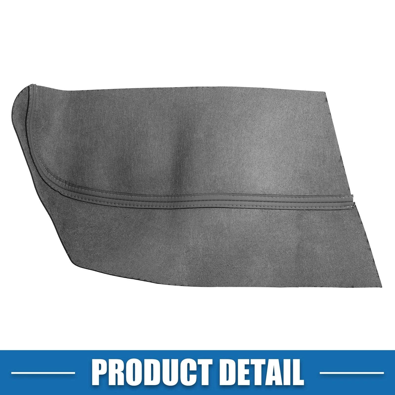 Set of 2 Rear Door Panel Armrest Covers for Honda Pilot (2009–2015) Gray