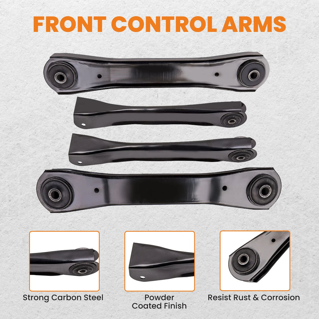 Set of 4 Control Arms for Jeep Cherokee (1990-2001)