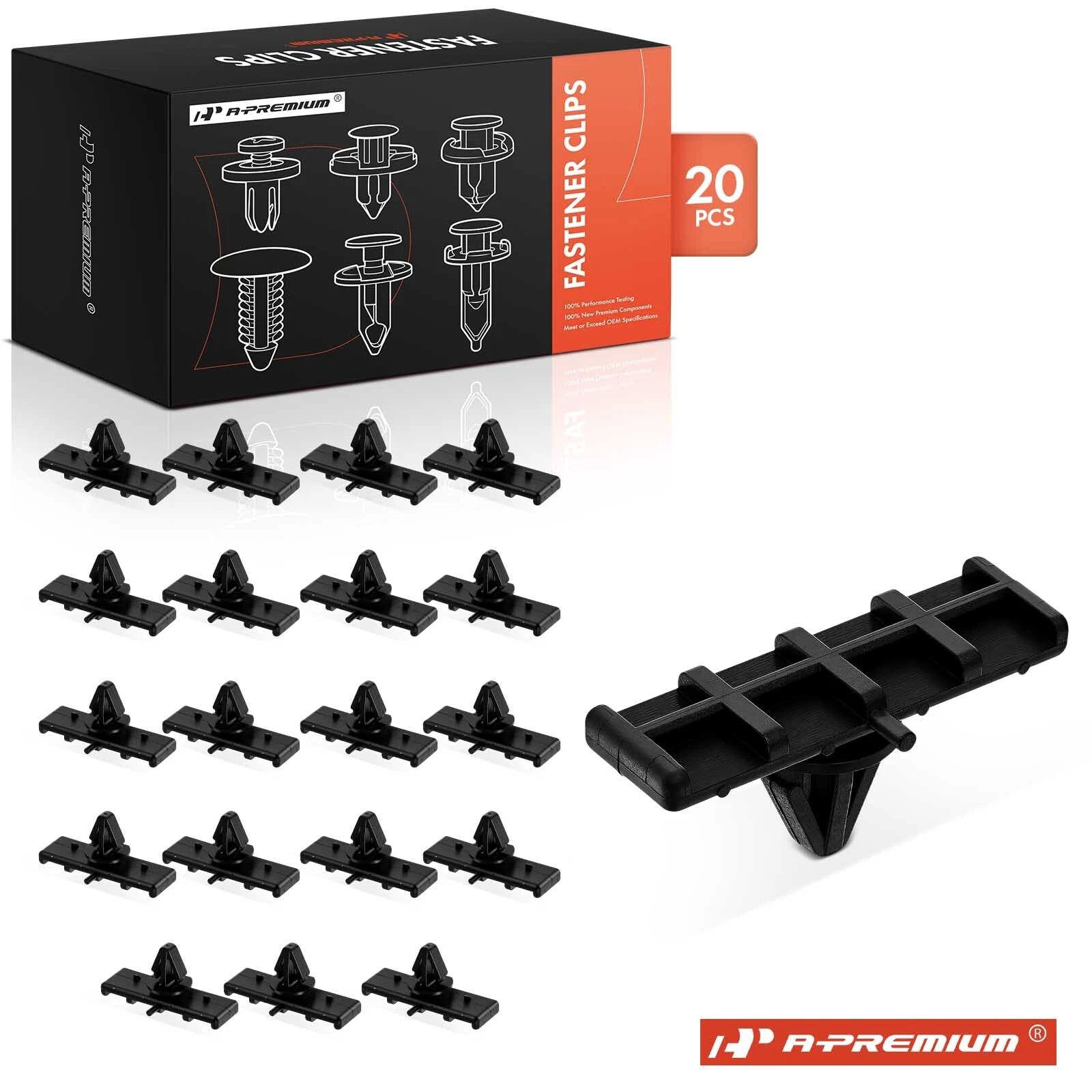 20Pcs Rocker Panel Moulding Retainer Clips for Ford