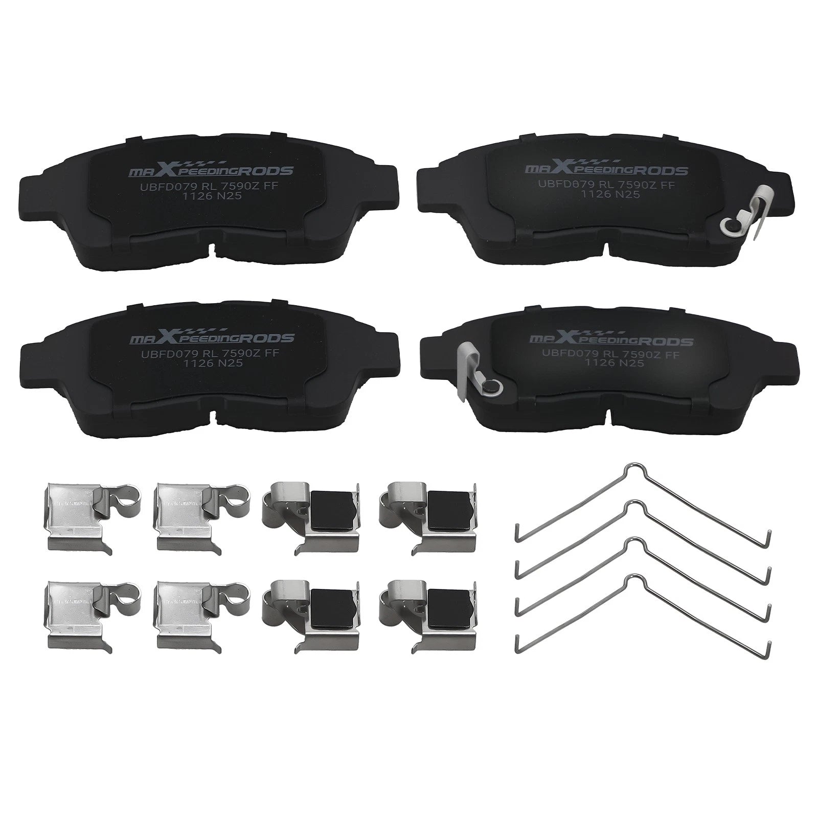 Front Ceramic Brake Pads Set for Toyota Camry Corolla RAV4 (1992–2001)