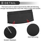 Parcel Shelf Boot Load Cover for Volkswagen Golf (2010–2014) Black