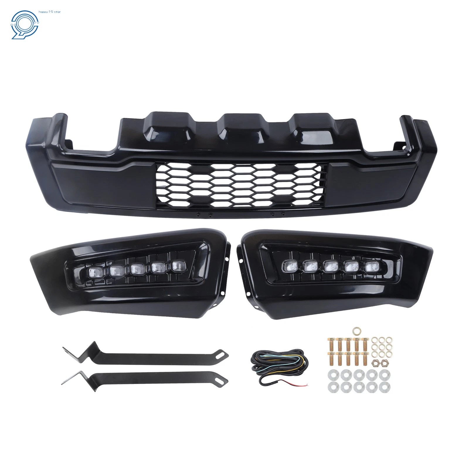Front Bumper with LED Lights for Ford F-150 Raptor (2018-2020)