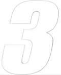 3" Vinyl Decal Stickers for Motorcycle Racing (Universal)