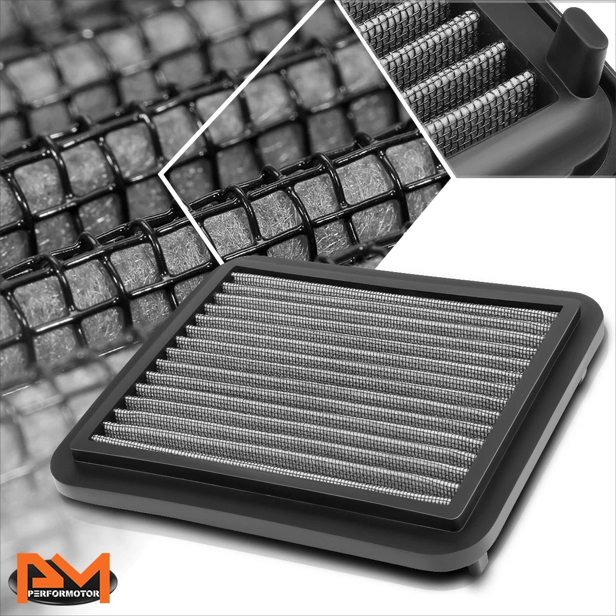 Reusable multilayer high flow air filter for Toyota Prius (2001–2003)