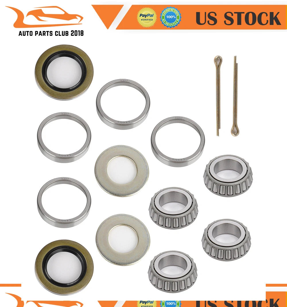 Trailer Hub Wheel Bearing Kit for 2000 Lbs Trailer (Year Unspecified)