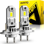 AUXITO H7 LED Headlight Bulb for Various Vehicles (6500K White)