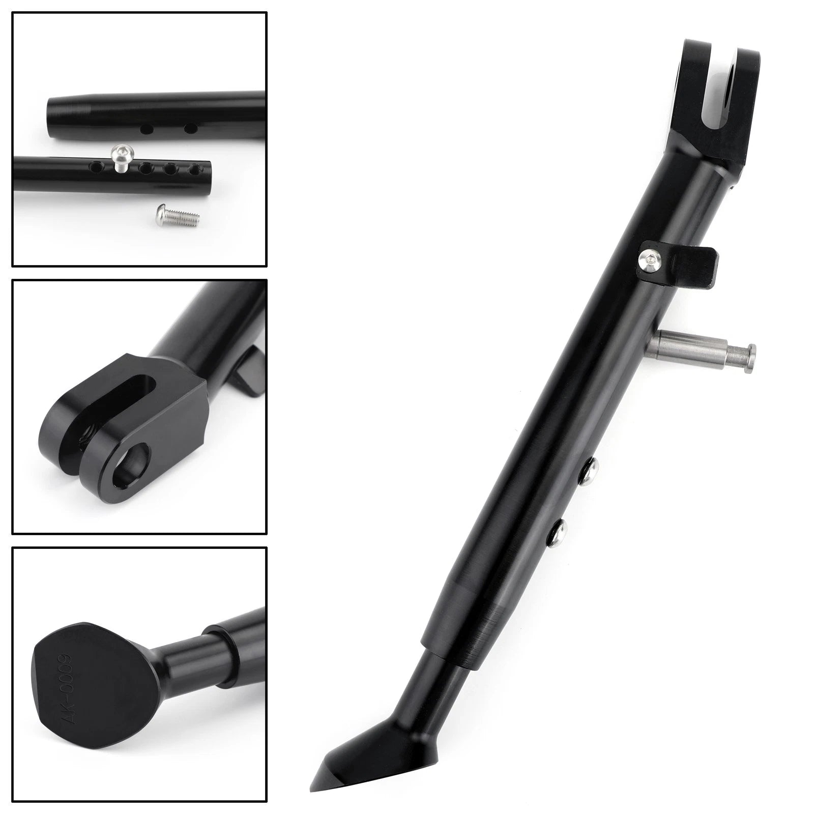 Adjustable CNC Aluminum Kickstand for Suzuki GSXR 600 750 1000 (2001–2010)
