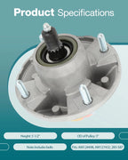 Spindle Assembly for John Deere Z425 Z445 (48" 54")